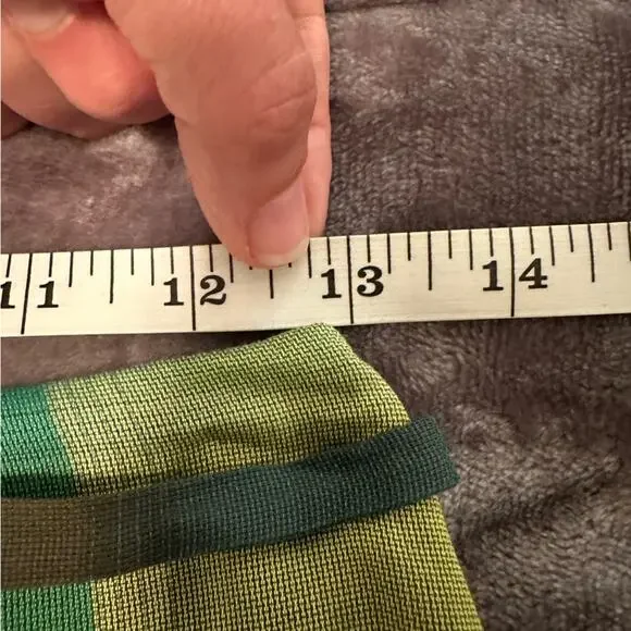 Citi by Yansi Hugel Vintage Plaid Straight Pencil Skirt w/ belt Women’s Sz 4 90s - Picture 8 of 9